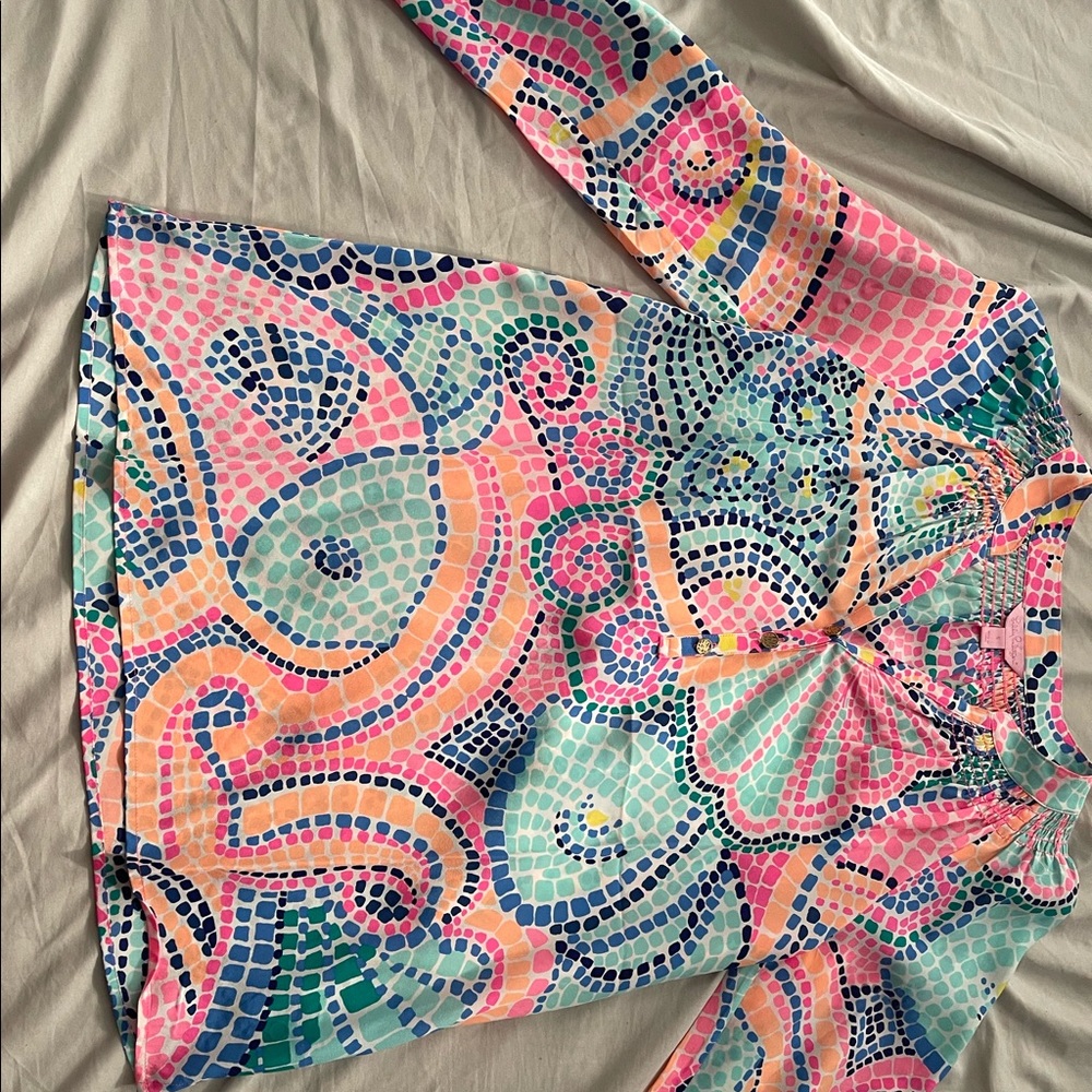 Lilly Pulitzer Small Essie long sleeve shirt